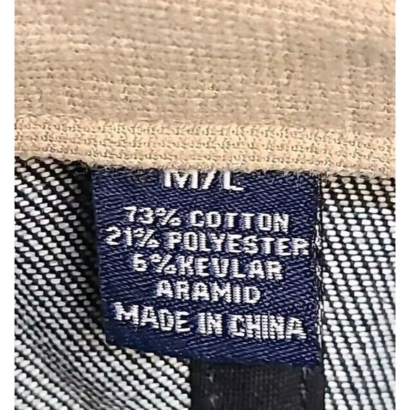 NWOT Duluth Trading Company Baseball Cap Hat Embroidered Logo Strap Denim M/L - Picture 4 of 5